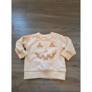 Boutique baby boy pumpkin sweater 6-9 mos